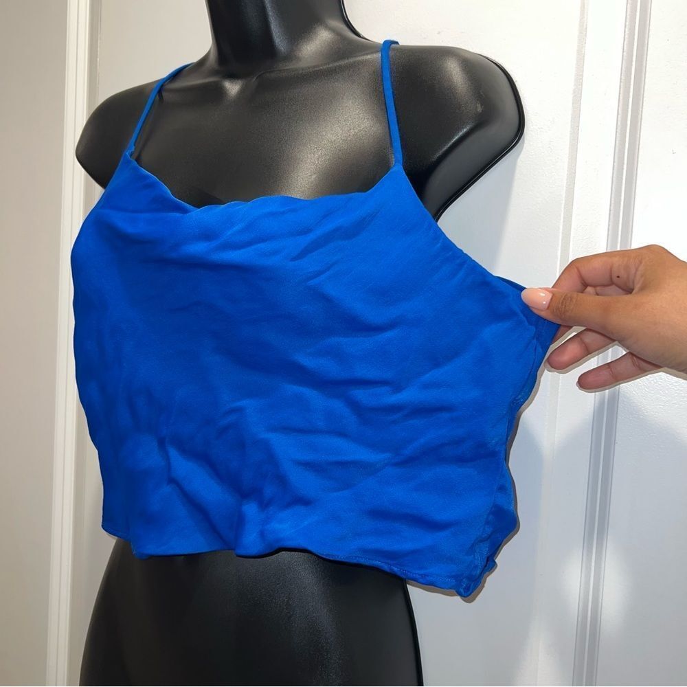 ZARA Satin Top - Picture 6 of 11